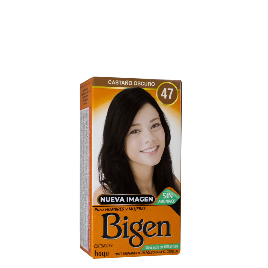 Tinte Bigen 47 Castaño Oscuro 6g Bigen