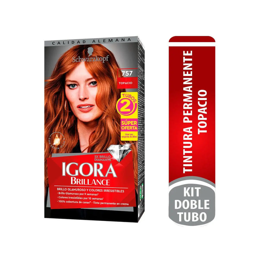 Tinte Igora Brillance 757 Topacio - Magic Mechas