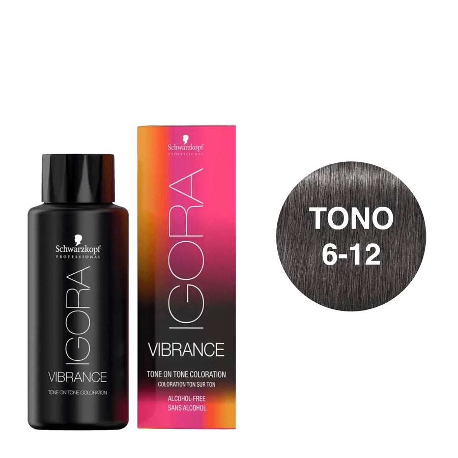 Igora Vibrance 6-12 Rubio Oscuro Ceniza Humo 60mL - Magic Mechas