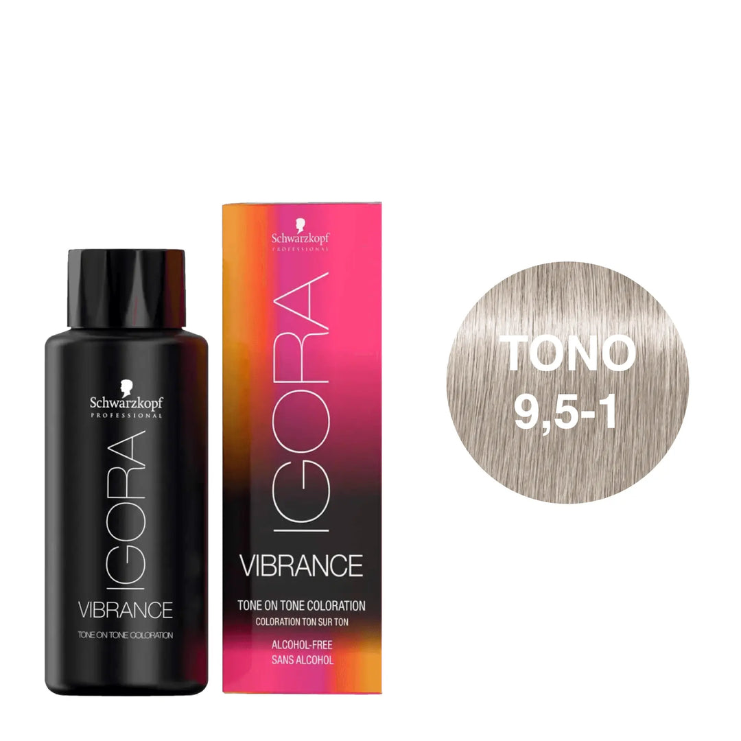 Igora Vibrance Tono 9,5-1 Tonalizador Dorado 60mL - Magic Mechas