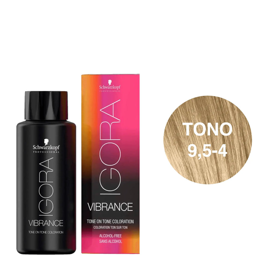 Igora Vibrance Tono 9,5-4 Tonalizador Beige 60ml - Magic Mechas