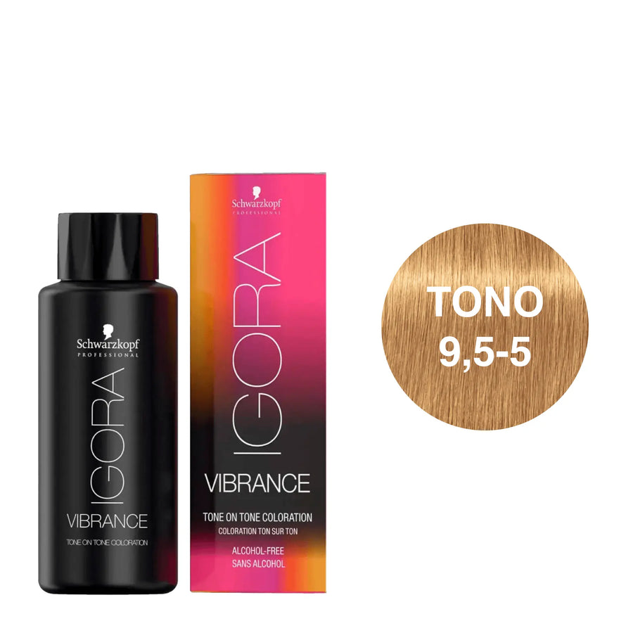 Igora Vibrance Tono 9,5-5 Tonalizador Dorado 60mL - Magic Mechas