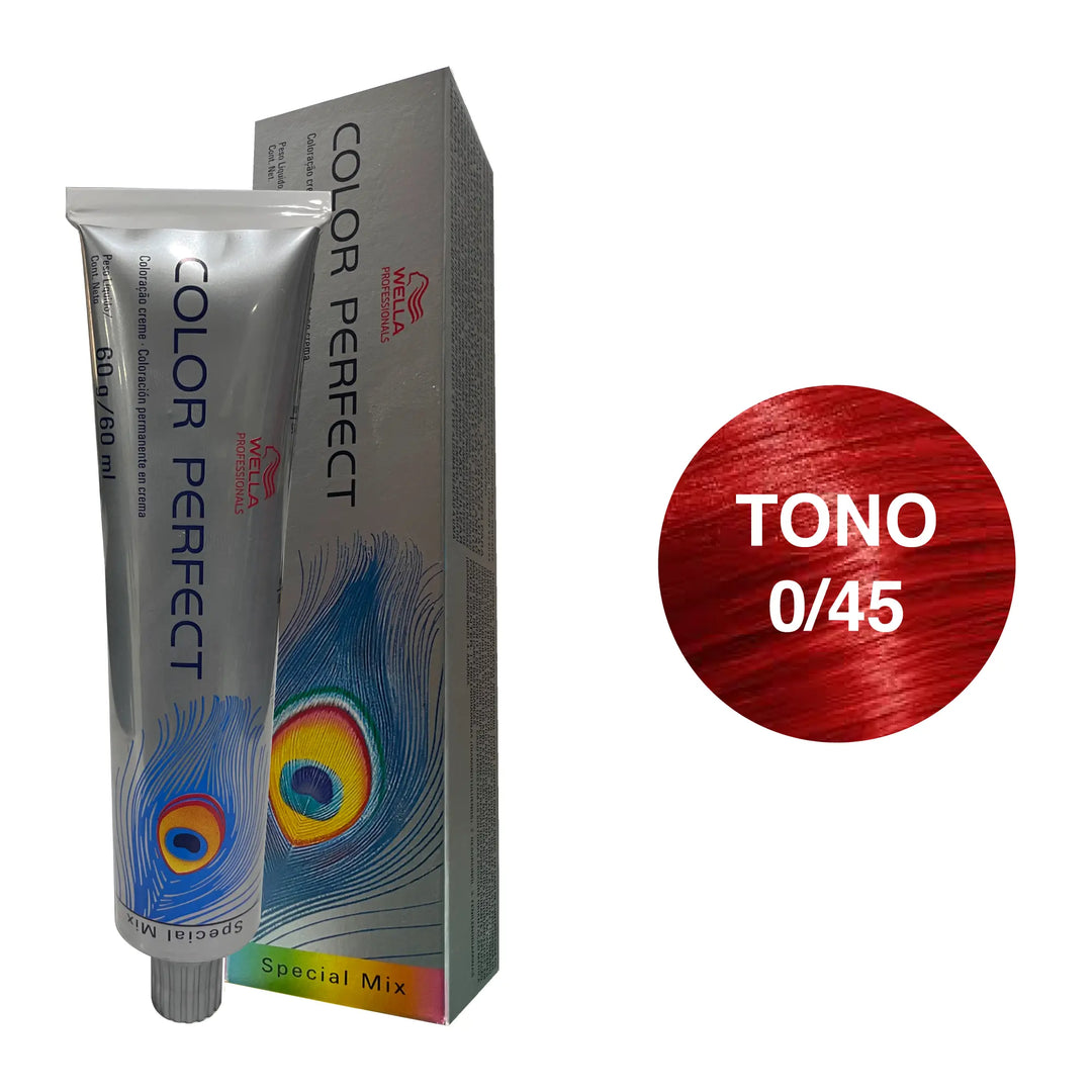 Tinte Wella Color Perfect Tono 0/45 60ml Wella