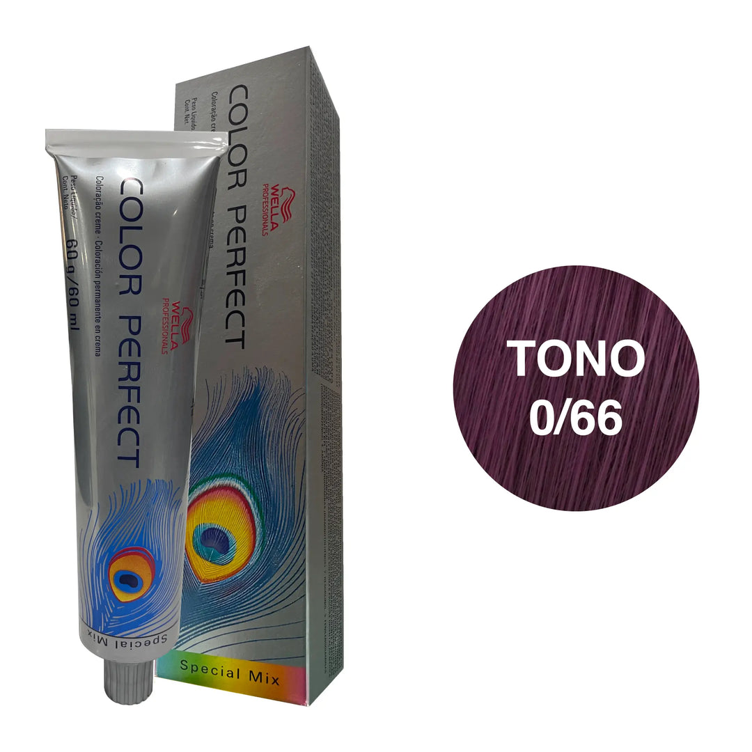 Tinte Wella Color Perfect Tono 0/66 60ml Wella