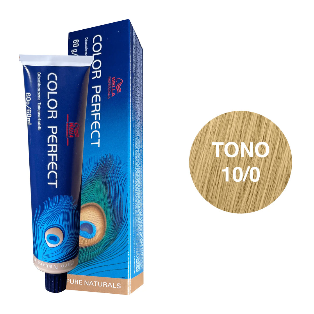 Tinte Wella Color Perfect Tono 10/0 60ml - Magic Mechas