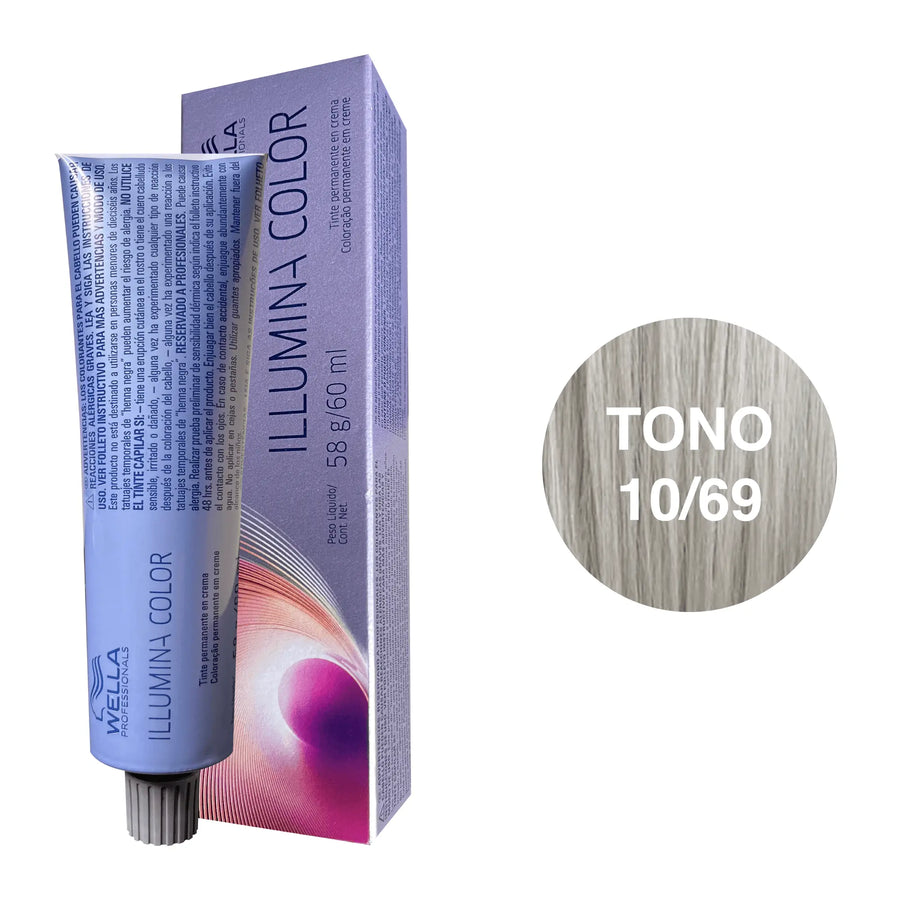 Tinte Wella Illumina Color  Tono 10/69 60ml - Magic Mechas