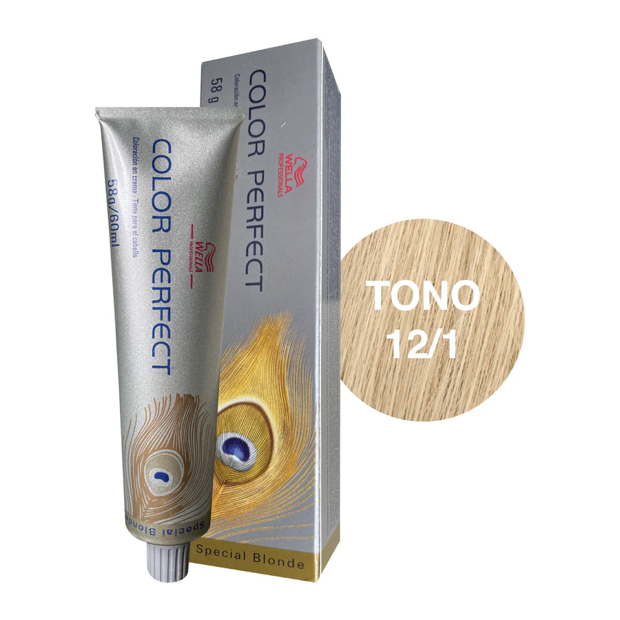 Tinte Wella Color Perfect Tono 12/1 60ml Wella