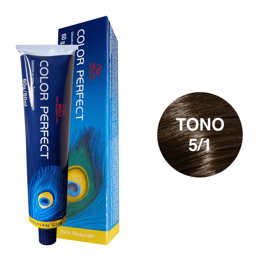 Tinte Wella Color Perfect Tono 5/1 60ml - Magic Mechas