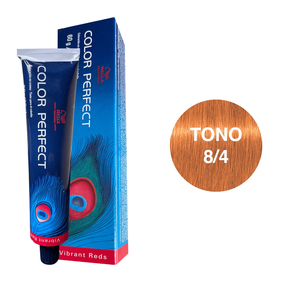 Tinte Wella Color Perfect Tono 8/4 60ml - Magic Mechas
