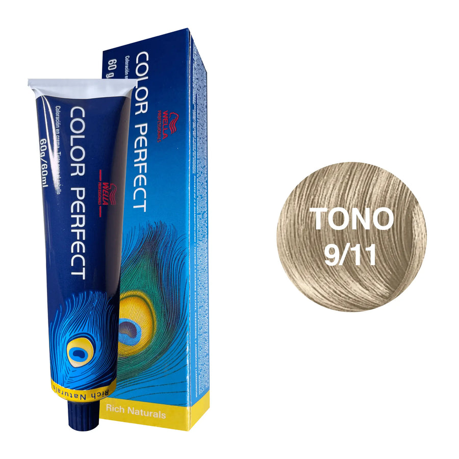 Tinte Wella Color Perfect Tono 9/11 60ml - Magic Mechas