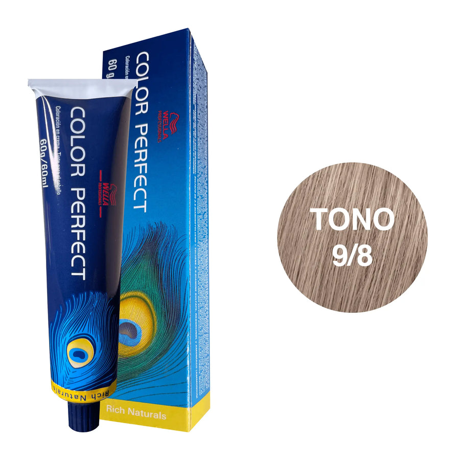 Tinte Wella Color Perfect Tono 9/8 60ml - Magic Mechas