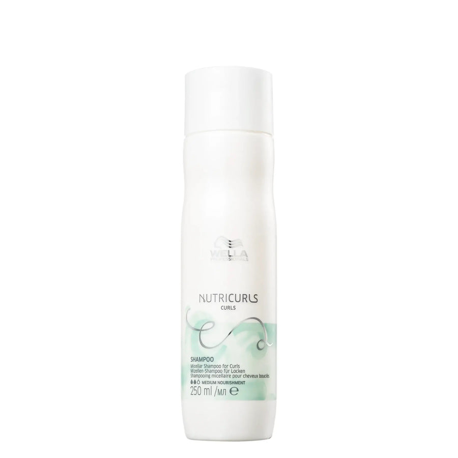 Wella Nutricurls Shampoo Micelar Para Rizos 250mL Wella